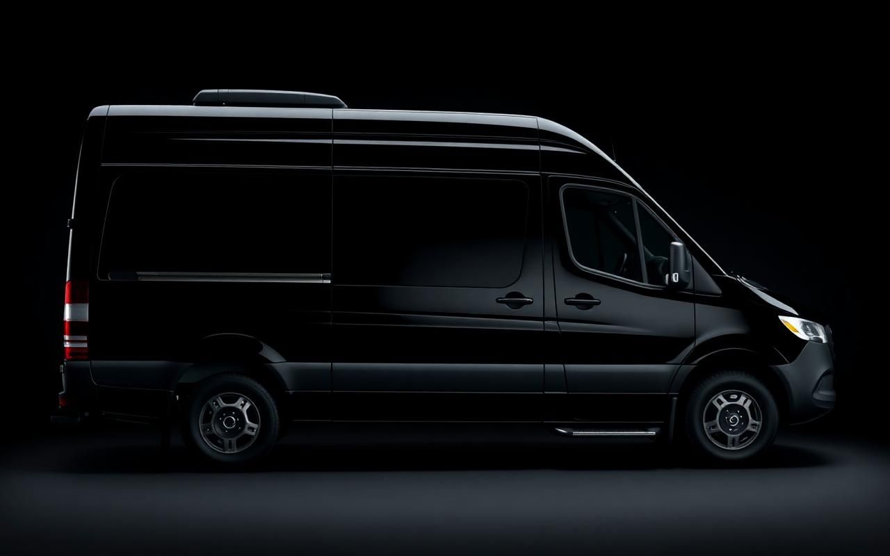 Mercedes-Benz Sprinter — Executive passenger van in the Premier Executive Chauffeur Bay Area fleet