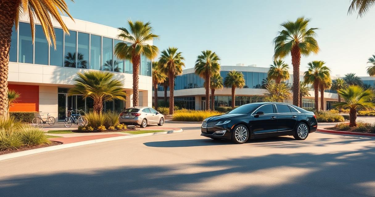 Googleplex & Google Bay View in Mountain View, California — chauffeur & car service by Premier Executive Chauffeur
